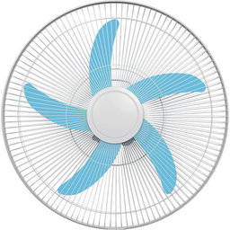 Standing Pedestal Fan 18 lnches Rechargeable Fan +Solar Panel + LED Light