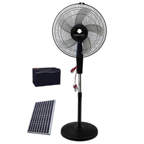 Miratec 16 Inch Rechargeable DC 15W Standing Fan +7000MAH Battery