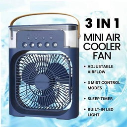 Mini Fan Rechargeable Air Cooler Fan With Humidifier