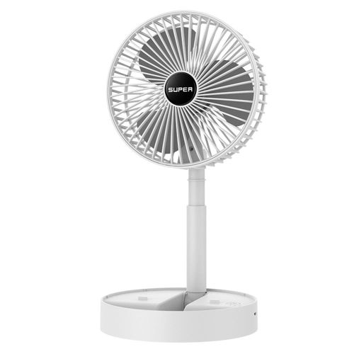 WakeView Rechargeable Fan Mist Fan Light Air Cooler Water Fan White_0