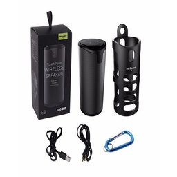Zealot S8 3D HiFi Wireless Bluetooth Mini Speaker With Touch Control & Powerbank Function - Black