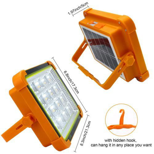SUPERB PRIVATE Solar LED Lamp Waterproof 4 MODE LIGHTS WITH POWERBANK FUNCTION FOR ALL OCCASIONS_1