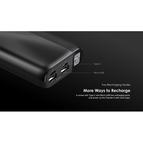 Oraimo 20000mAh Traveler 4 10.5W Smart Charge Power Bank_2