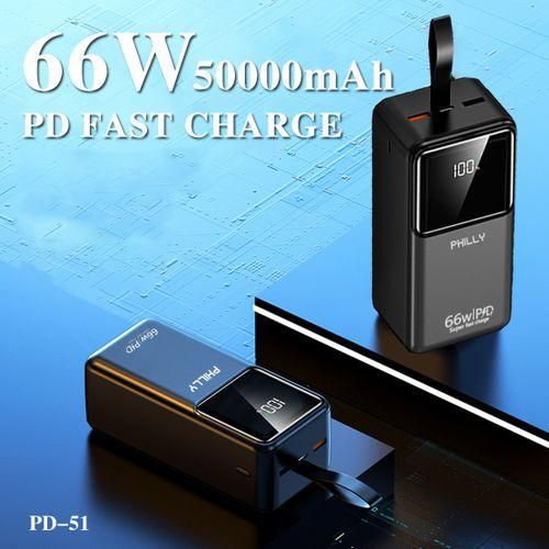 Philly 50000 MAh 66W PD Super Fast Charging Power Banks_2
