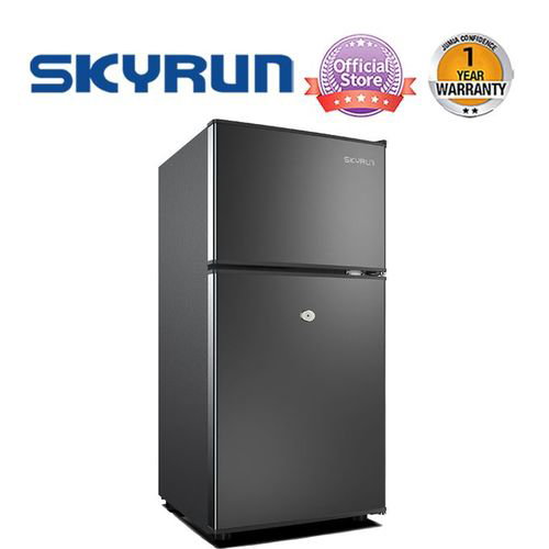 Skyrun 70 Litres Double Door Top Mount Fridge (BCD-85HC) - Starry Night Black._0