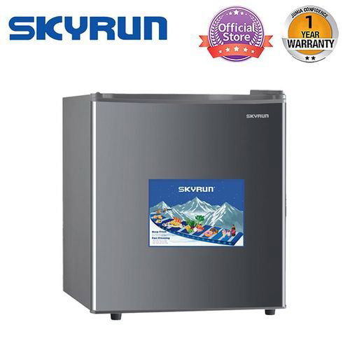 Skyrun 48 Litres Single Door Fridge (BCD-50HW)-Silver