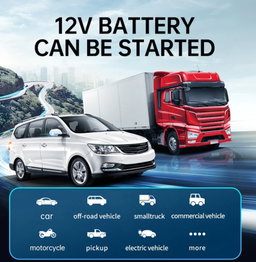 (12V) CAR JUMP STARTER, AIR PUMP & POWER BANK [4 IN 1]