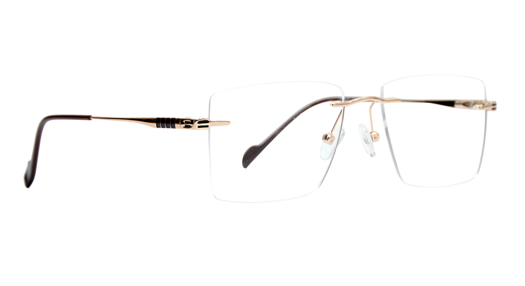 9M TP |YC6004 |Rimless |Metal |GOLD-Metal |54-17-140