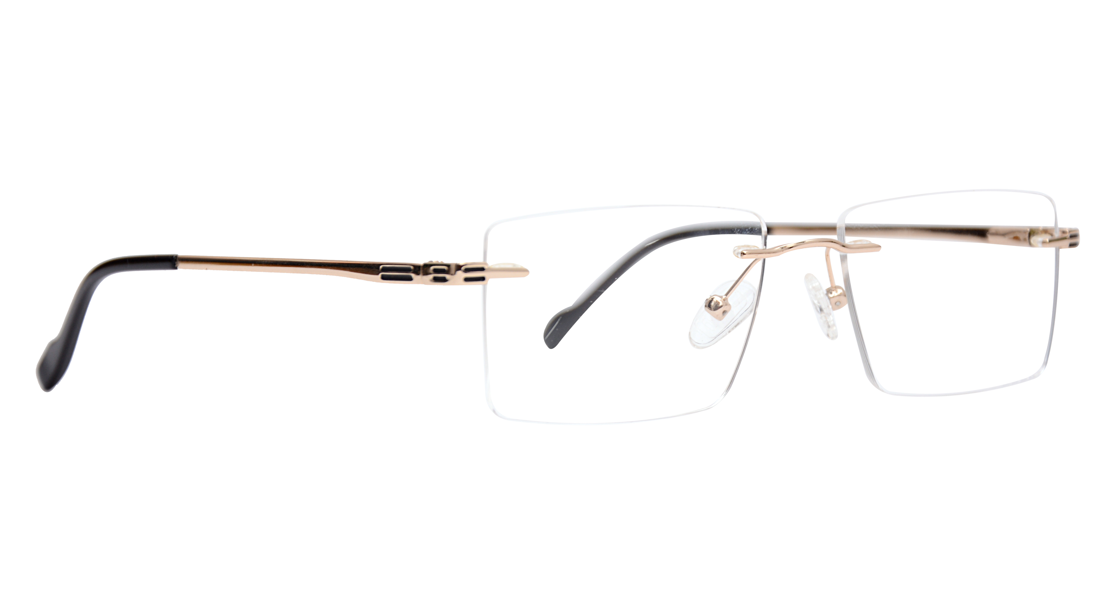 9M TP |YC6009 |Rimless |Metal |GOLD-Metal |54-17-140