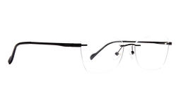 9M TP |YC6010 |Rimless |Metal |BLACK-Metal |55-17-140