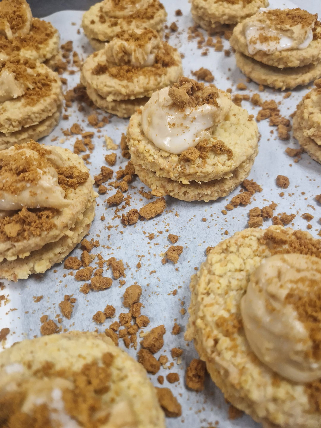 Flakemeal Biscoff Sandwich 
