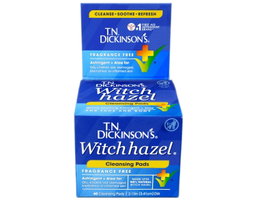  T.N. Dickinson's Witch Hazel Liquid Cleansing Pads 60 ct