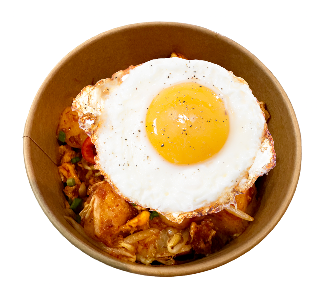 Lobak Goreng + Fried Egg
