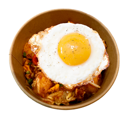 Lobak Goreng + Fried Egg