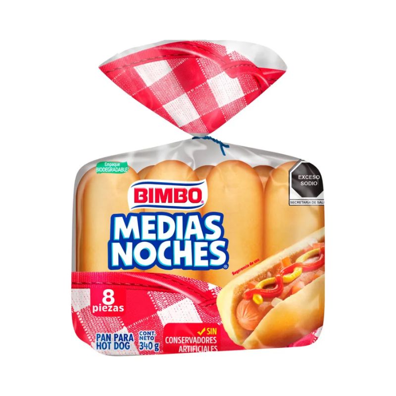 Medias Noches Bimbo 340g
