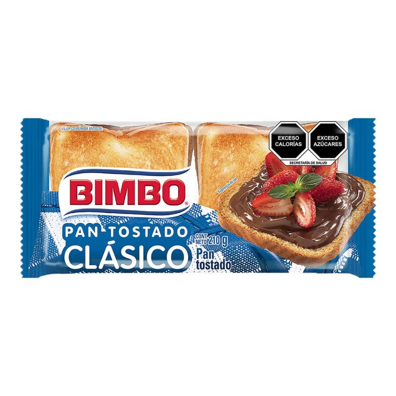 Pan Tostado Bimbo 210g