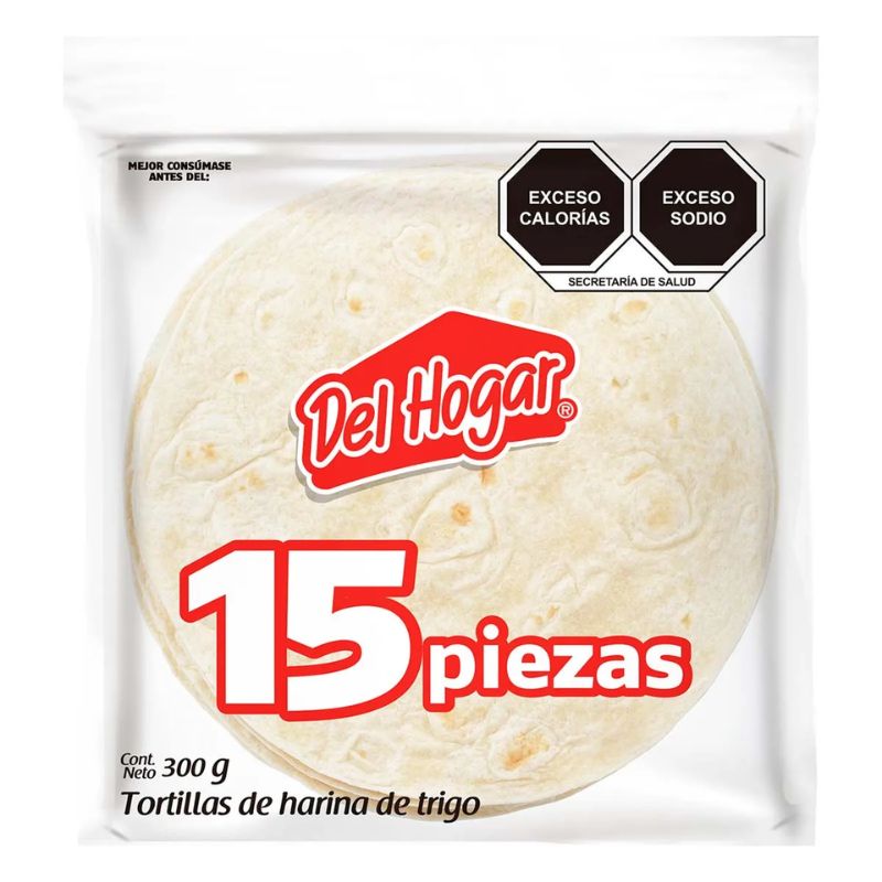 Tortillas de Harina Del Hogar 300g