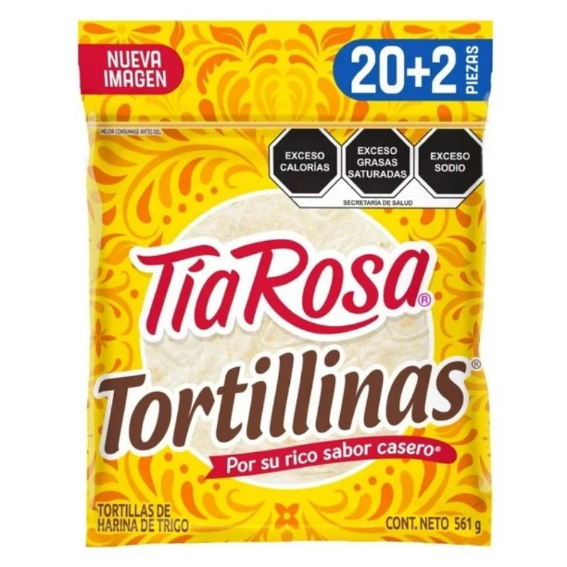 Tortillas de Harina Tía Rosa Tortillinas 561g