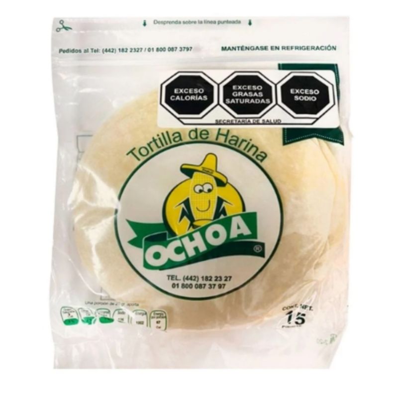 Tortillas de Harina Ochoa 340g