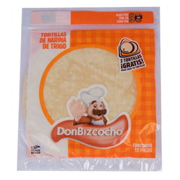 Tortillas de Harina Don Bizcocho 330g