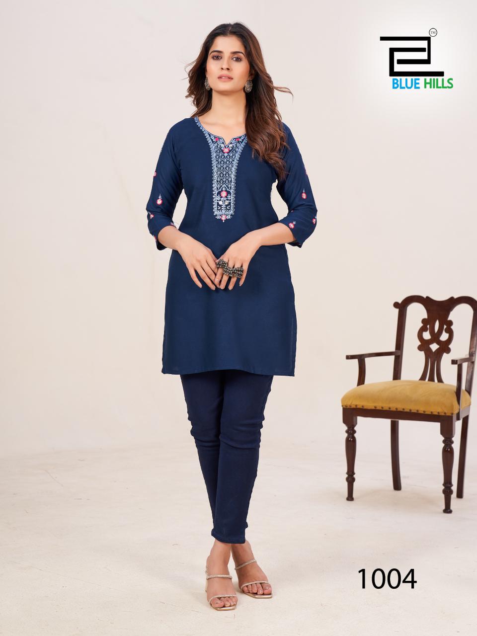 Rayon Short Kurtis _0