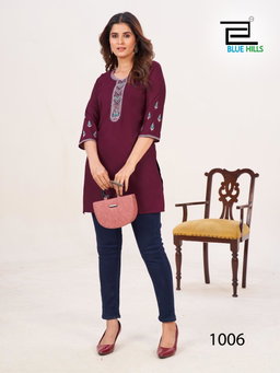 Rayon Short Kurtis 