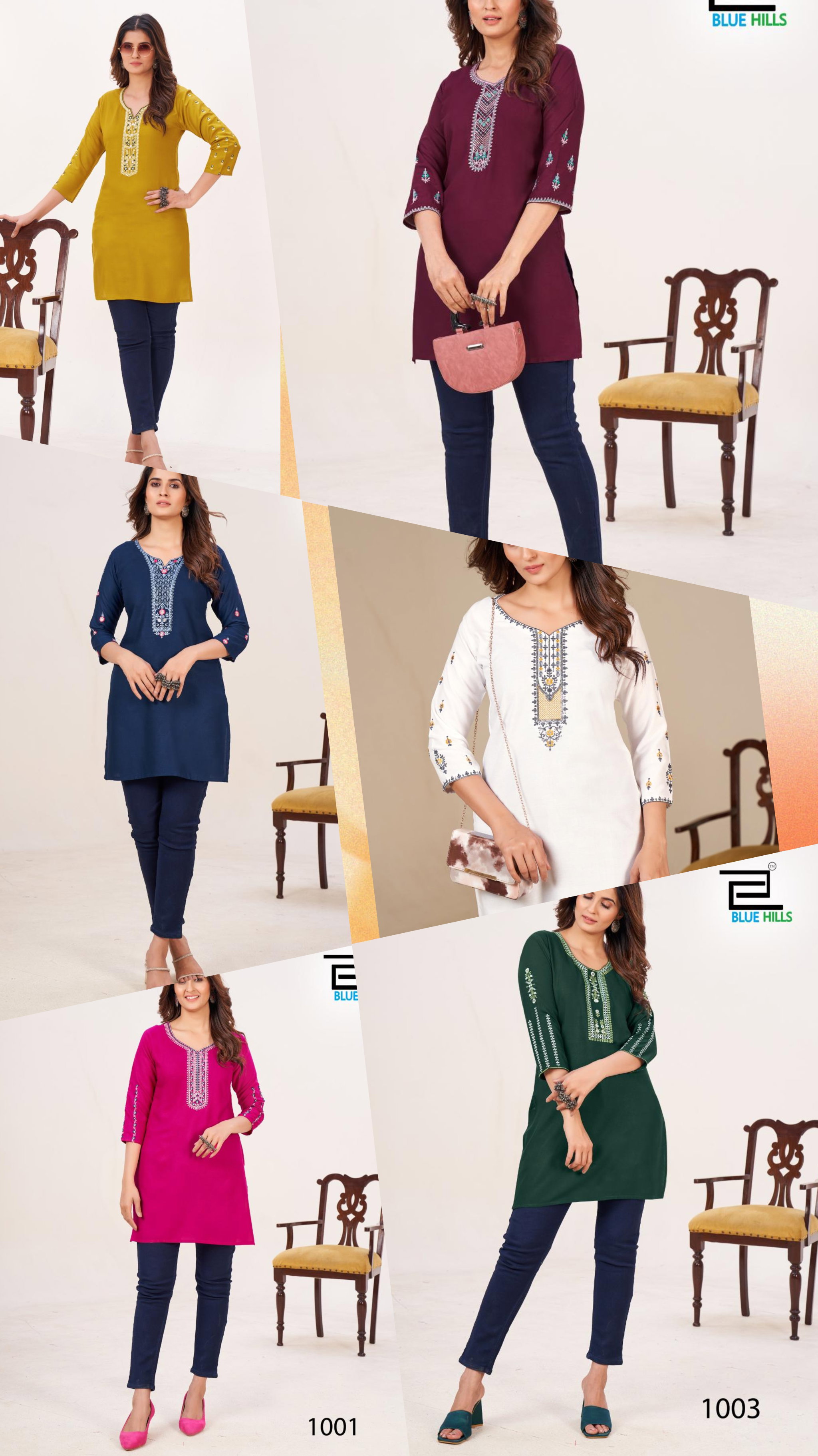Rayon Short Kurtis _5