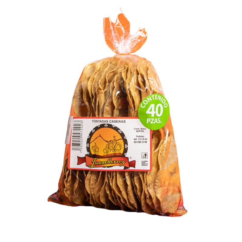 Tostadas Juanchorrey con 40pz