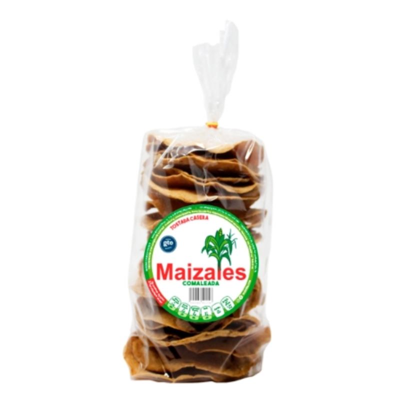 Tostadas Maizales con 25pz