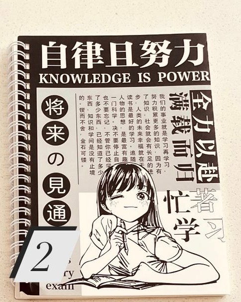 Anime Girl Notebooks_2
