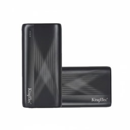 KingElec 20000mAh Power Banks with LED Light & 3-in-1 Detachable Cables