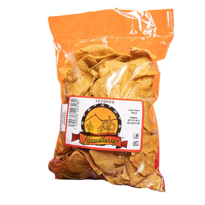 Totopos Juanchorrey 250g