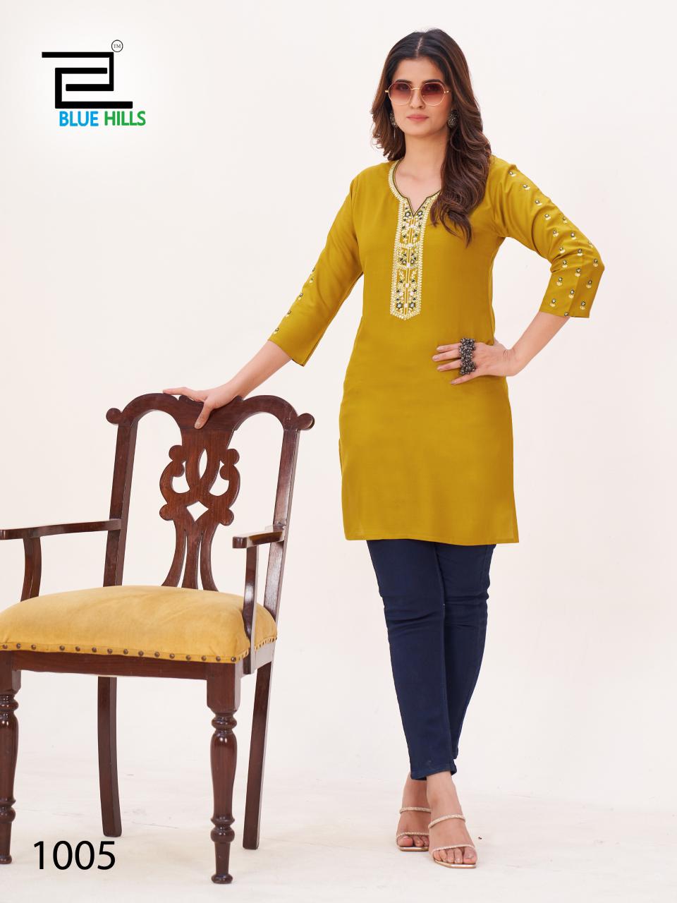 Rayon Short Kurtis _9