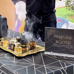 Perfume Booth for Wedding Events, Birthday Parties or any Events/Parties