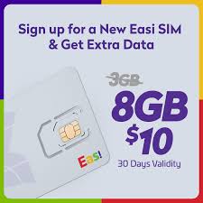 Easi Sim Pack + Easi $10 (X5)
