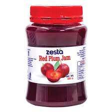 Zesta red plum jam 450g