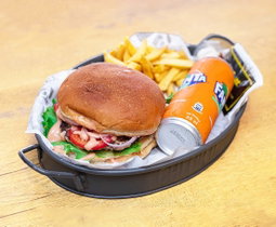 Boeuf Burger menu