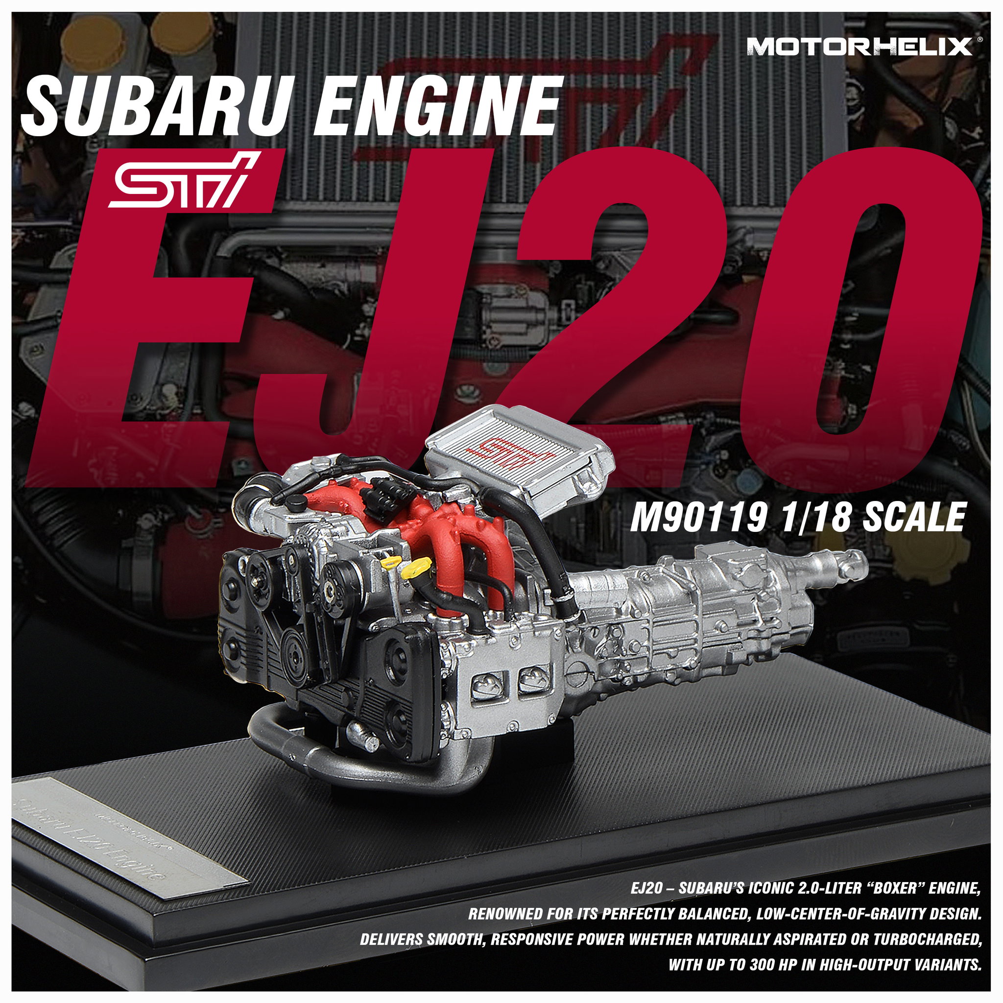 MOTOR HELIX MODEL 1/64 ENGINE SERIES_10