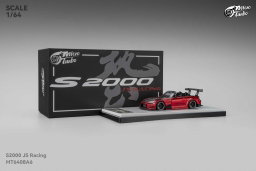 MICRO TURBO MODEL 1/64 CUSTOM S2000 JS RACING - CANDY RED