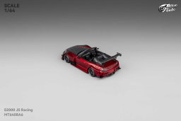 MICRO TURBO MODEL 1/64 CUSTOM S2000 JS RACING - CANDY RED