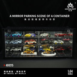 MOREART DIORAMA MODEL 1/64 CONTAINER CAR PARK