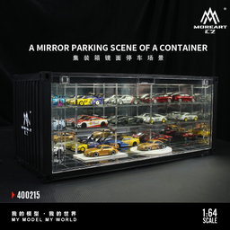 MOREART DIORAMA MODEL 1/64 CONTAINER CAR PARK