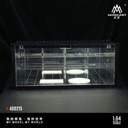 MOREART DIORAMA MODEL 1/64 CONTAINER CAR PARK