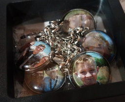 Photo charm bracelet 