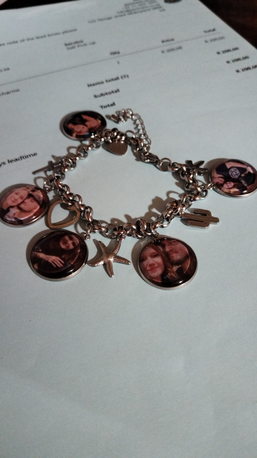 Photo charm bracelet _7