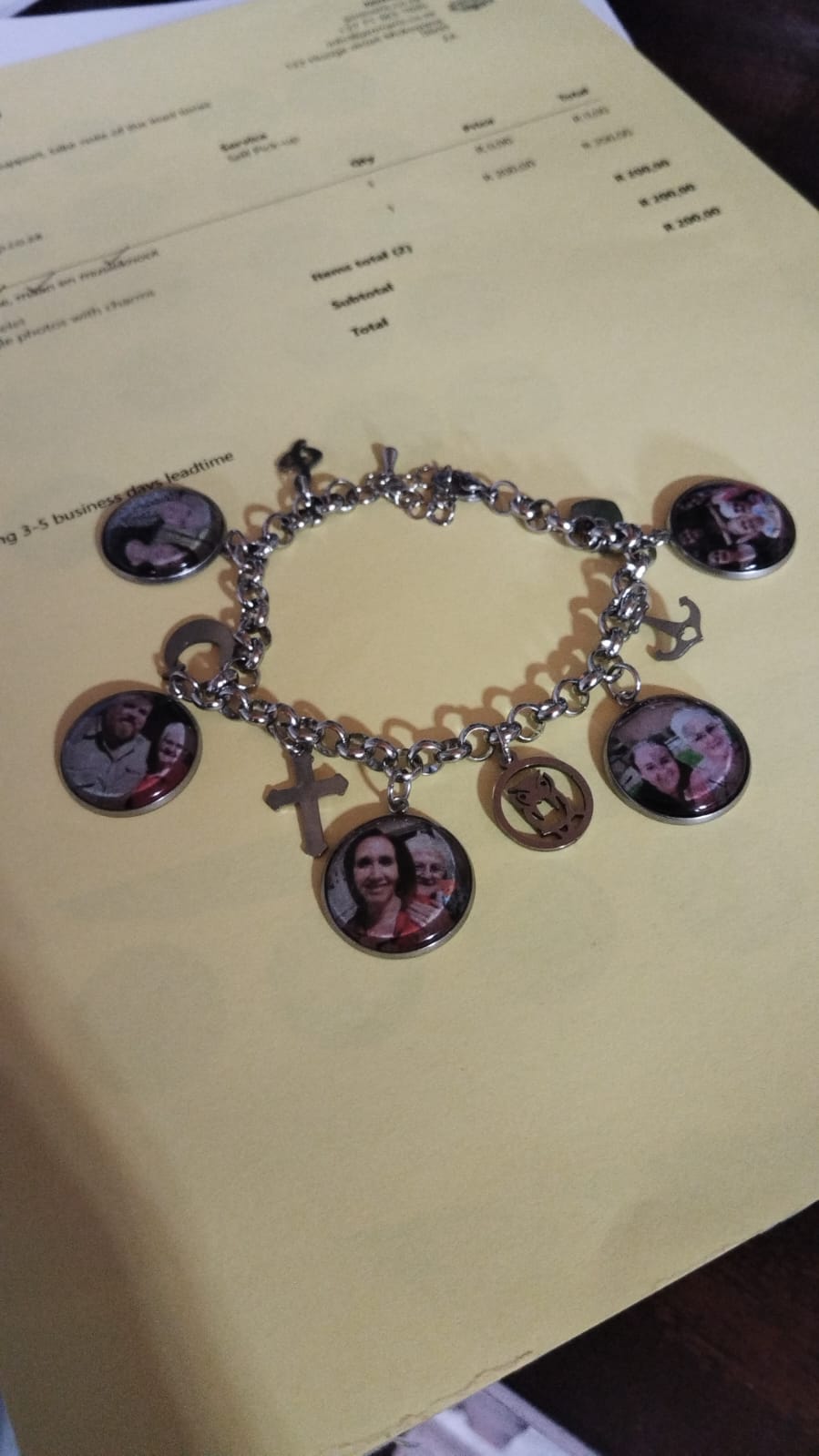Photo charm bracelet _8