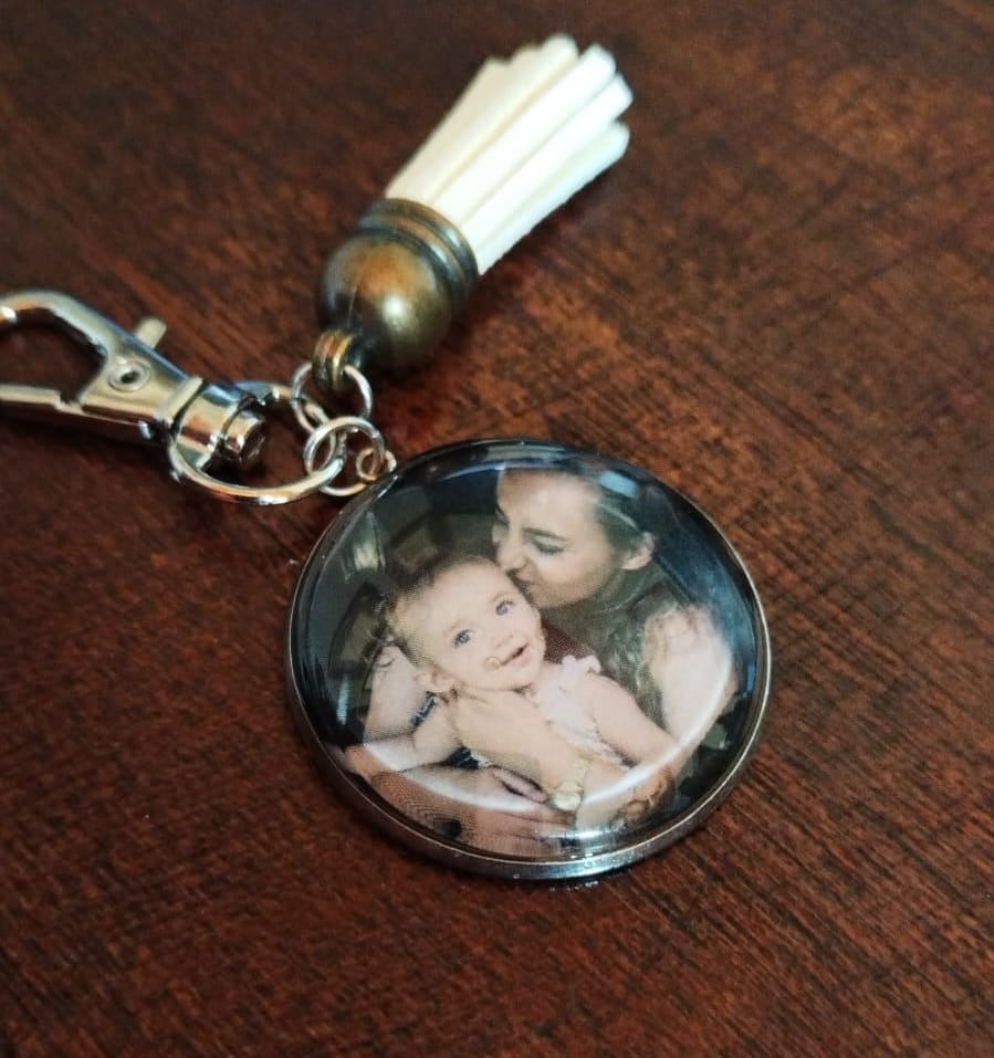 Glass Dome Keyring_0