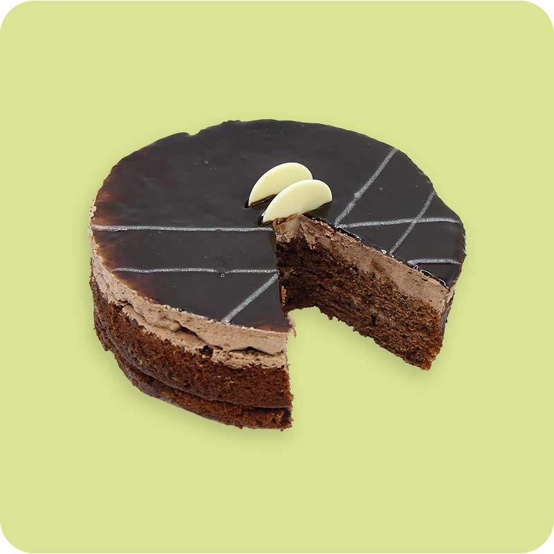 Triple Chocolate Compact Cake