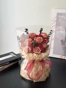 Vitage Hues Transparent Bouquet | 复古色系泡泡花束