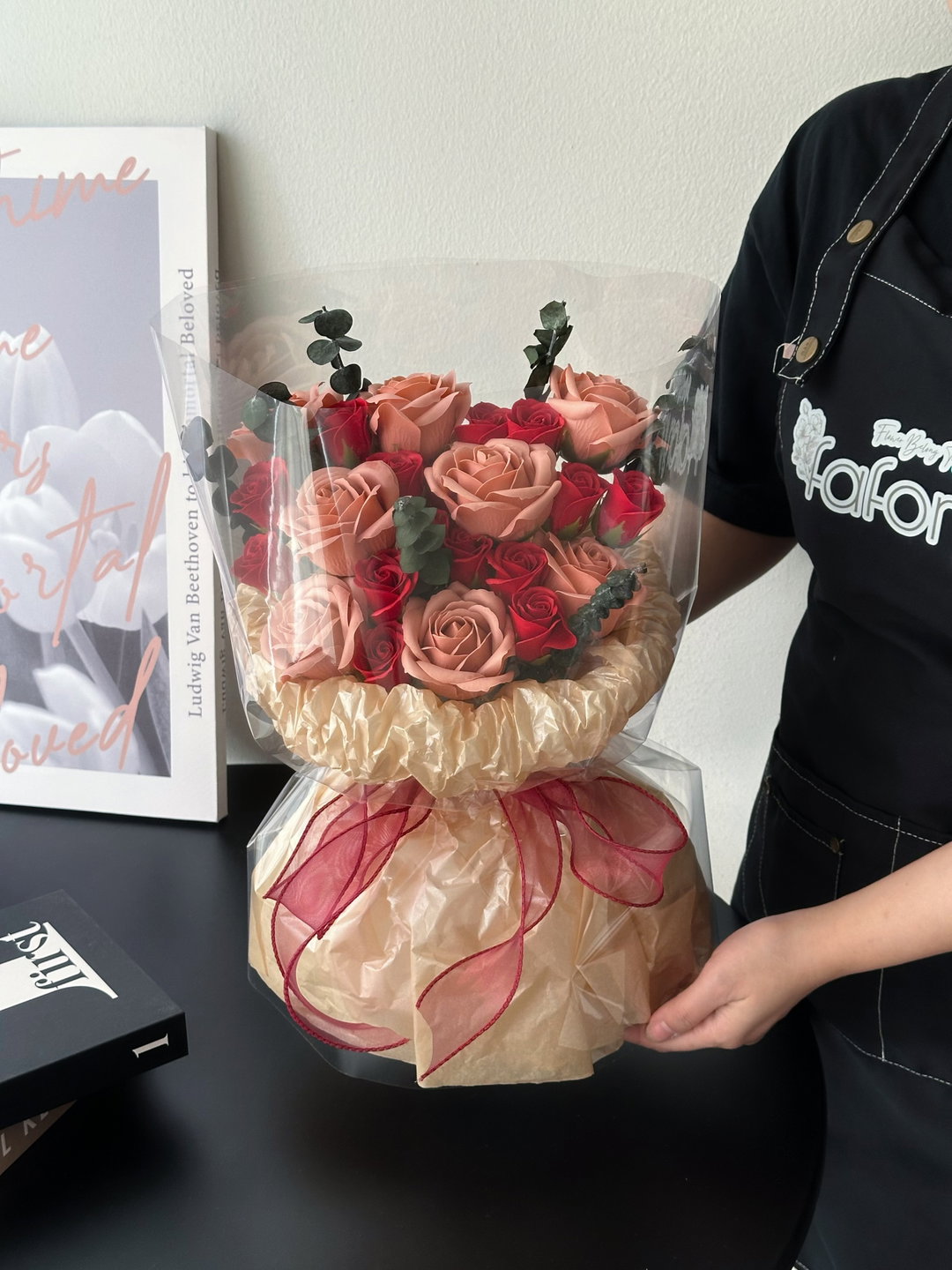 Vitage Hues Transparent Bouquet | 复古色系泡泡花束